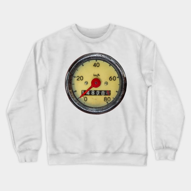 Vintage Speedometer Crewneck Sweatshirt by mrdoomits